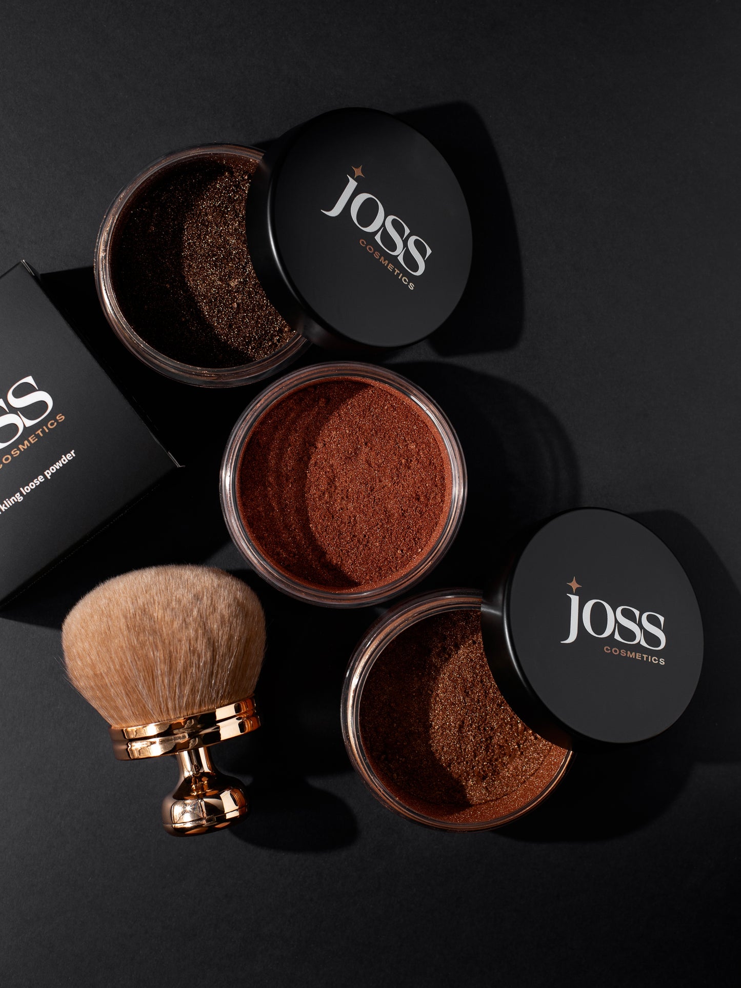 Sparkling loose powder - your glow effect