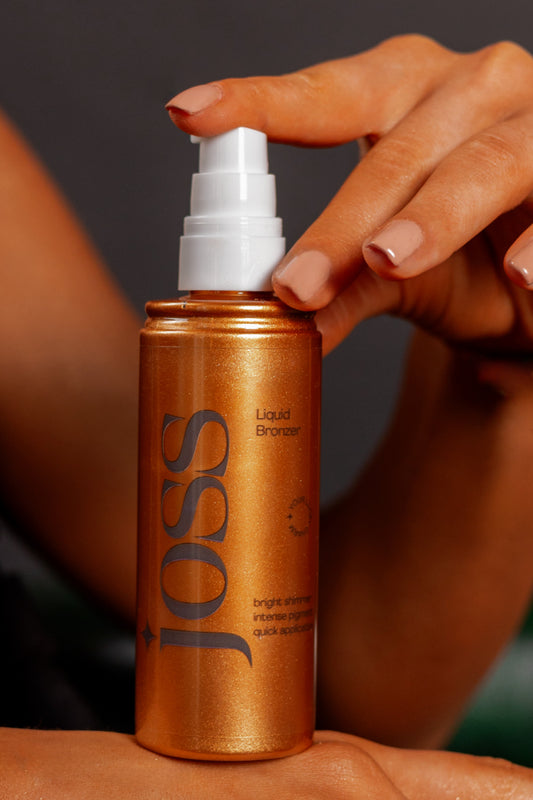 Liquid bronzer - light tanning effect